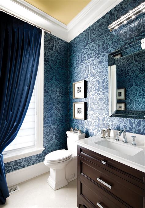 Gorgeous Wallpaper Ideas For Your Modern Bathroom Maison Valentina Blog