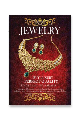 Beautiful Jewelry Poster Design Template Psd Free Download Pikbest