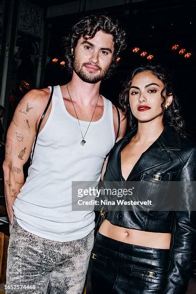 Chase Stokes And Camila Mendes At The Coach Spring 2024 Ready To Wear