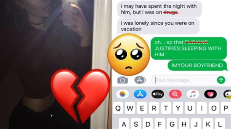 Texting My Girlfriend She Cheated 💔 Youtube