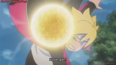 Boruto Uses His New Rasengan Youtube