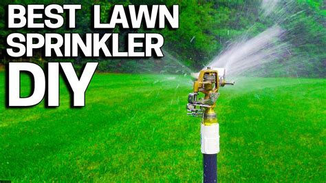 • begin by placing a sprinkler in each corner on your drawing. Best Lawn Sprinkler DIY - Without an Irrigation System- Build your own EASY - YouTube