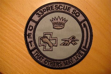 The Usaf Rescue Collection Usaf 33rd Rqs Detachment 1 Patch