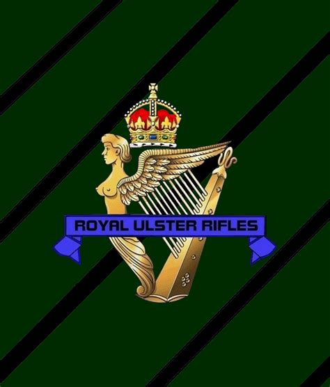 Royal Ulster Rifles Old Kings Crown Military Units Military Art