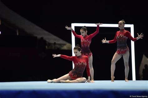 Azerbaijani Womens Group Reaches Finals Of 12th Fig Acrobatic Gymnastics World Age Group