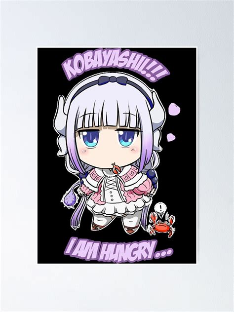 Kobayashi San Chi No Maid Dragon Kanna Poster For Sale By