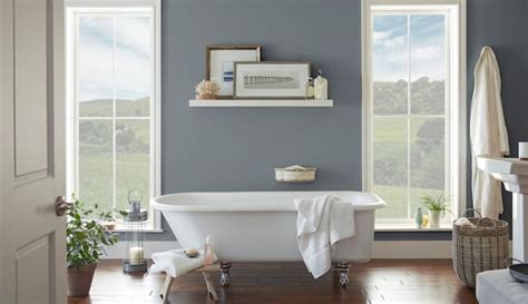Dark Pewter Gray Paint Ppu18 04 Behr In 2020 Bathroom Paint Colors