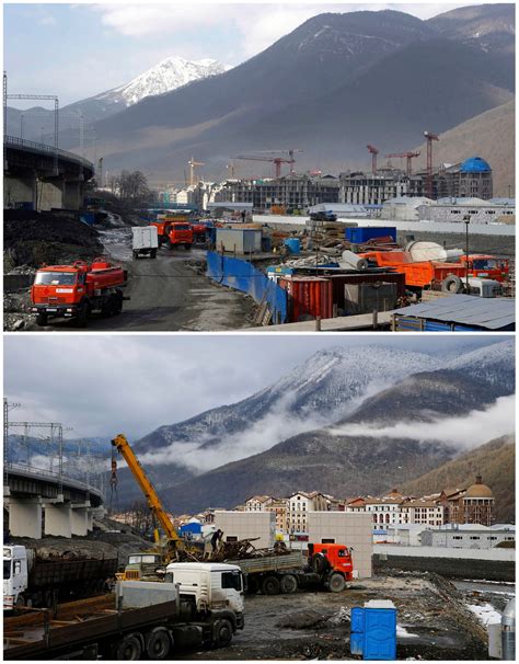 Pictures Of Sochi Olympic Change Business Insider