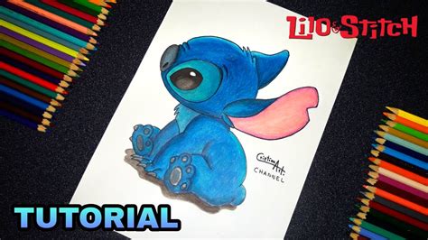 Como Dibujar A Stitch Paso A Paso Dibujos De Disney Dibujos Kawaii