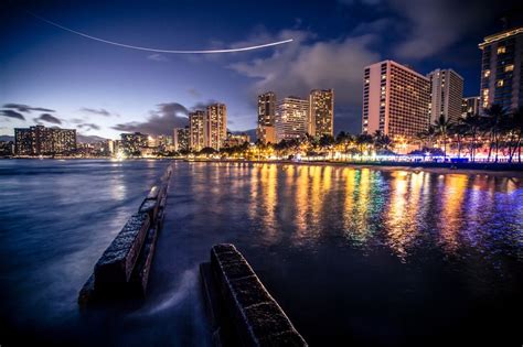 Waikiki Night By Christopherlh