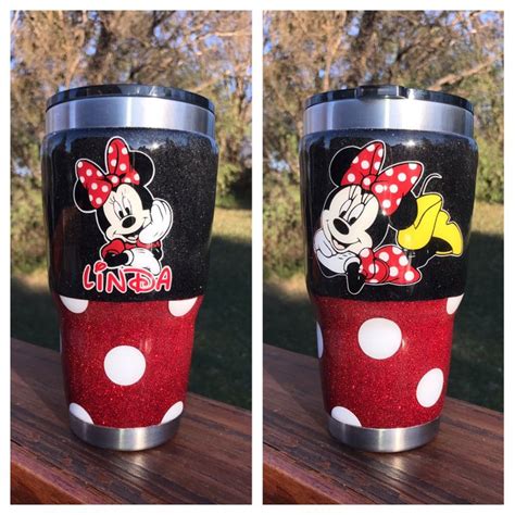 Glitter Minnie Mouse Inspired Tumbler Order Yours Today Visit My Fb