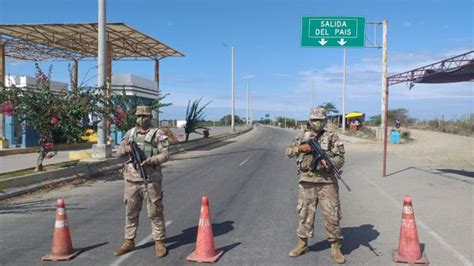 Tumbes M S De Mil Soldados Vigilan La Frontera Con Ecuador Para Evitar