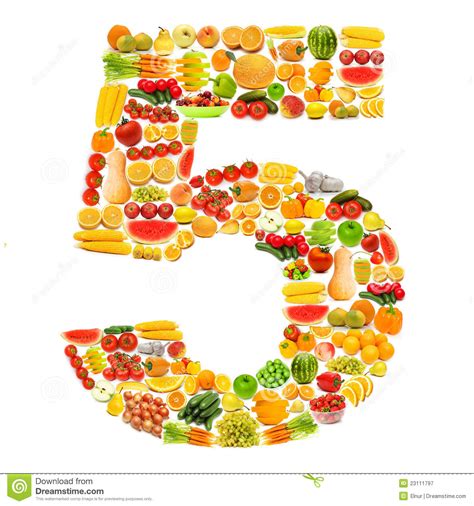 This article will give you an alphabetical. Alphabet Made Of Fruits And Vegetables Stock Image - Image ...