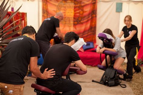 On The Spot On Site Massage For Your Office Festivals And Events