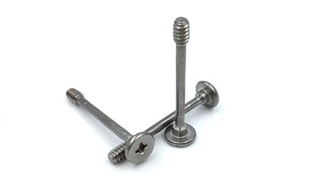Custom Stainless Shoulder Captive Screws Cold Drawn 303 Ss