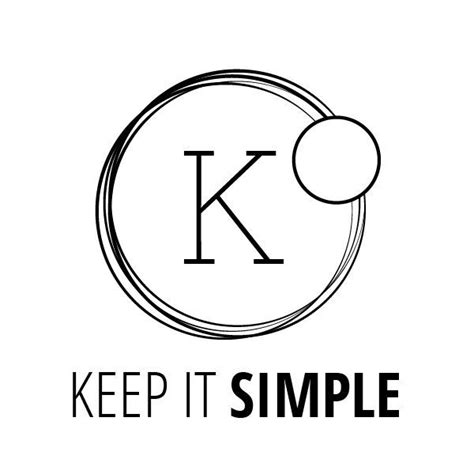 Keep it Simple pre-made logo $39 | Keep it simple, Simple ...