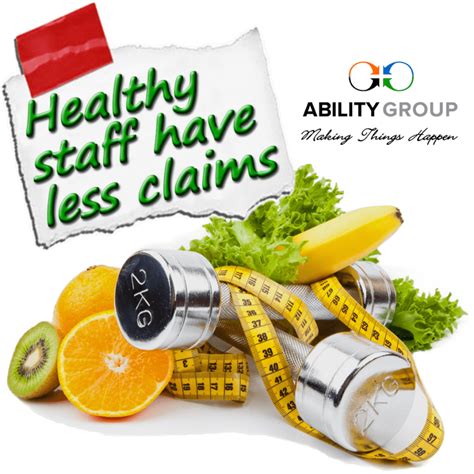 Keeping Your Staff Healthy Ability Group Workers Compensation Health And Safety Specialists