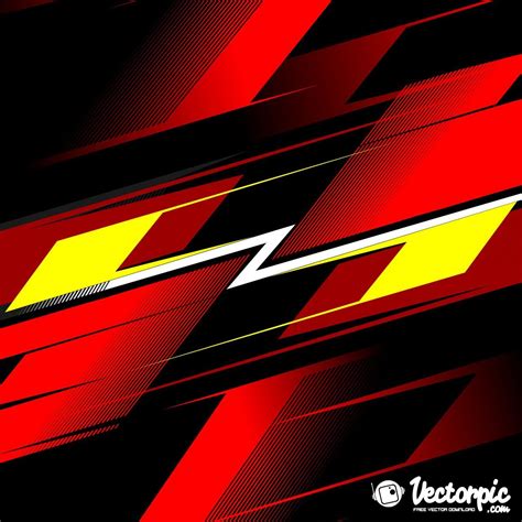 Racing Stripe Streak Red Line Abstract Background Free Vector Racing