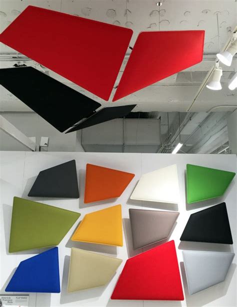 Mmt acoustix® also manufactures fabric acoustic panels to hang from ceilings. Best of NeoCon 2016 - Design Milk | Acoustic panels diy ...