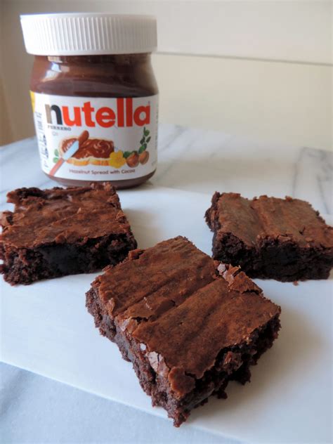 Nutella Brownies Boston Chic Party Boston Chic Party