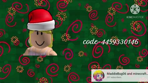Christmas Santa Hat Codes For Roblox Youtube
