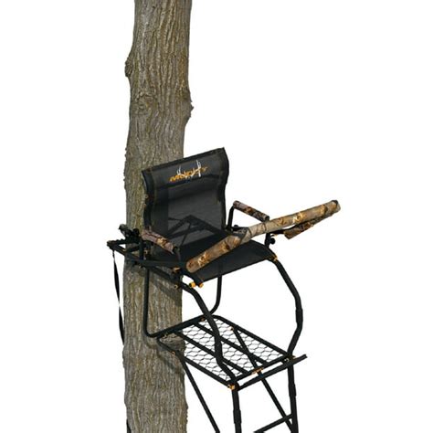 Muddy Huntsman Deluxe 17 Foot 1 Person Hunting Deer Ladder Tree Stand