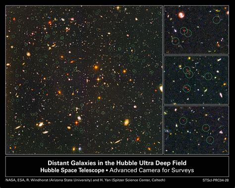 Farthest Objects Ever Seen Pinpointed In The Hubble Ultra Deep Field