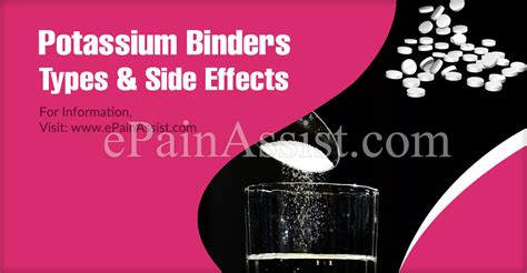 Potassium Binders Types And Side Effects