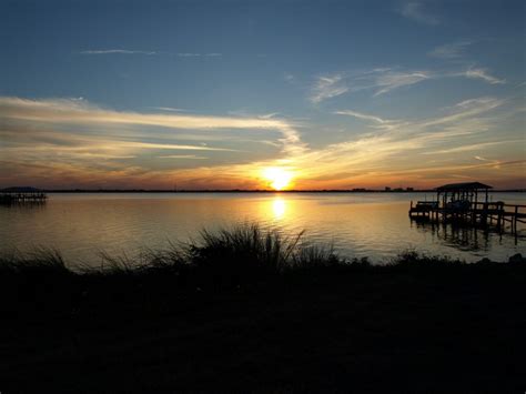 Another Spectacular Sunset Over The Indian River In