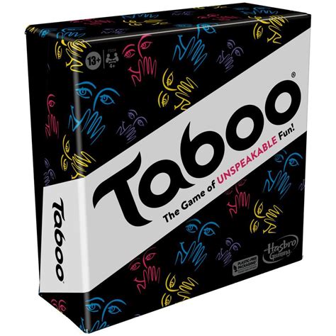 Classic Taboo Game Word Guessing Game For Adults And Teens And Up Board Game For Players