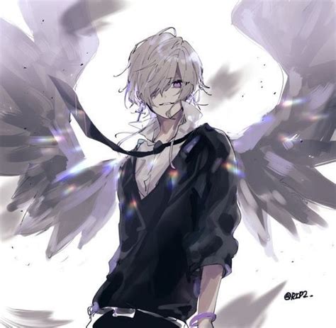 Anime Boy With Wings