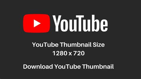 Youtube Thumbnail Download And Generator Youtube Thumbnail Size