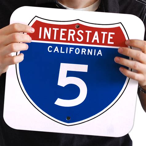 California Interstate 5 Sign Novelty Highway Signs Sku K 9215 5
