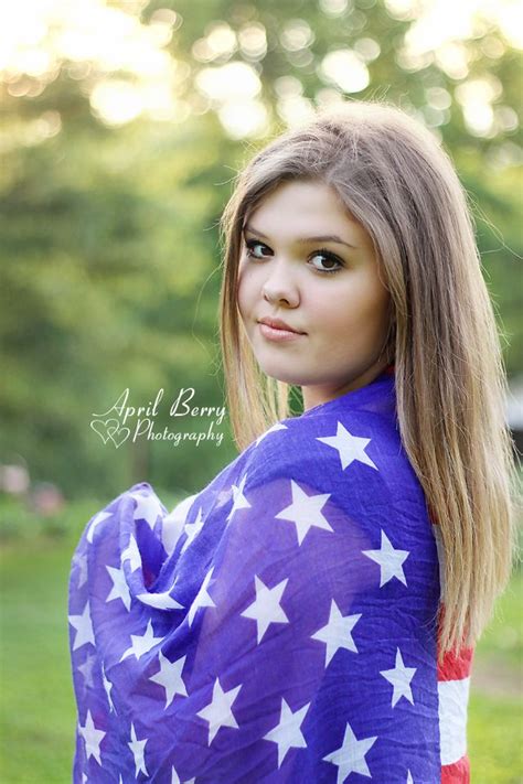 american flag themed shoot used a scarf instead of actual flag april berry photography girl