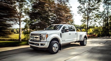 Americas Most Luxurious Pickup Truck Is The 100000 2018 Ford F 450