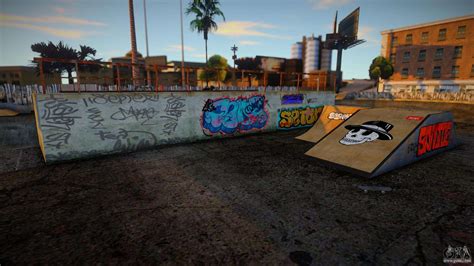 Skate Park Remastered Iron Version For Gta San Andreas
