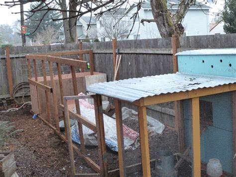 By putting sand in the run, you will cut. Duck Coop Construction | Hip Chick Digs