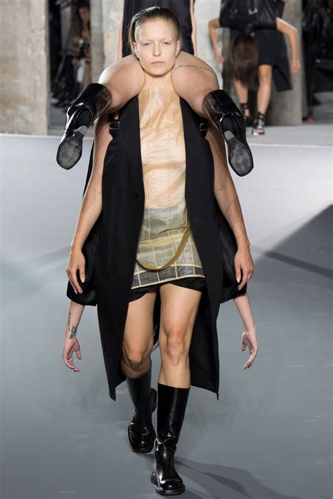 Rick Owens Spring Ready To Wear Collection Photos Vogue