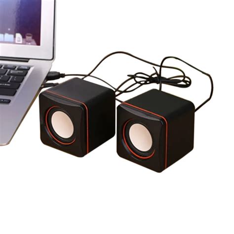Vapeonly Desktop Mini Speaker Portable Usb Wired Laptop Speakers