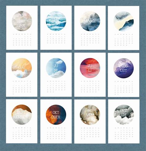 50 Absolutely Beautiful 2016 Calendar Designs Beautiful Masks And