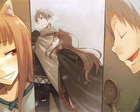 wallpaper drawing illustration anime holo spice and wolf sketch mangaka 1280x1024