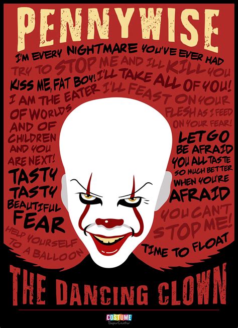 Pennywise Quotable Poster Pennywise Pennywise Poster