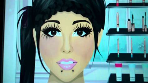 Stardoll Makeup Tutorial Club Look 3 Youtube