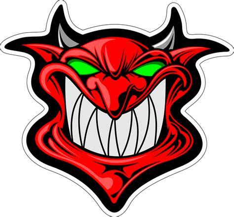 Download Cartoon Demon Face Royalty Free Vector Graphic Pixabay
