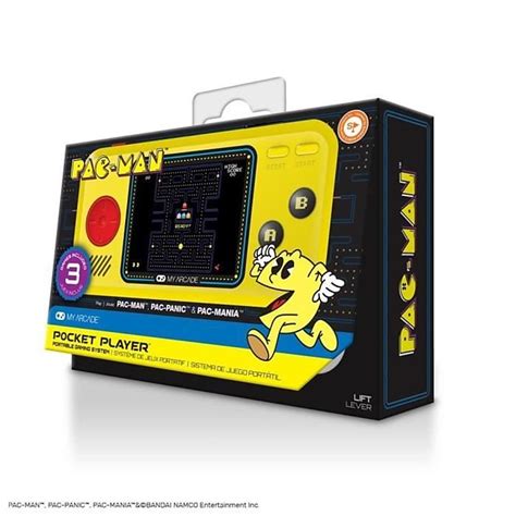 Mini Consola Pac Man Con Licencia Oficial