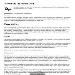 Mla sample paper from owl purdue english education english. What is Expository Prose? | Pearltrees