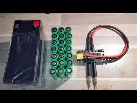 12 steps … charging the battery pack : DIY How To Make a Powerful 12V 18200mAh 420A li-ion Battery Pack - YouTube