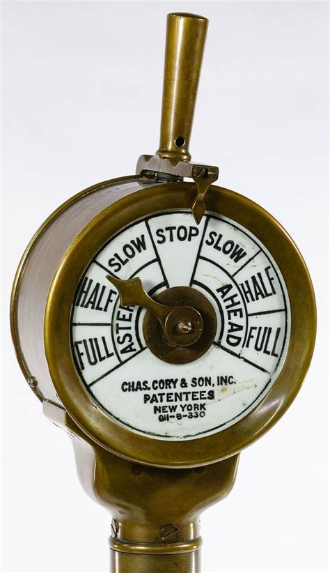 Chas Cory And Sons Engine Order Telegraph Sold At Auction On 17th May