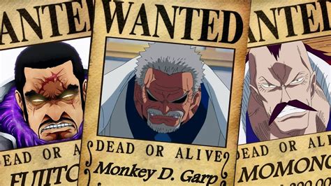 One Piece If Marines Were Pirates Wanted Bounties Hd Youtube