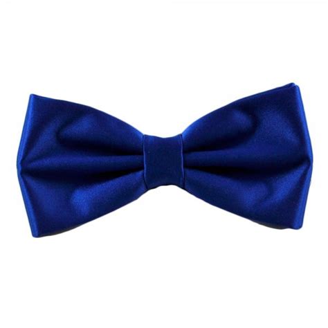Plain Royal Blue Bow Tie From Ties Planet Uk